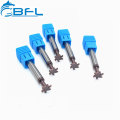 BFL Solid Carbide CNC End Mills T-slot Milling Cutter For Steel